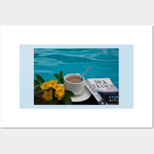 Costa Rica. Coffee at the pool. Posters and Art